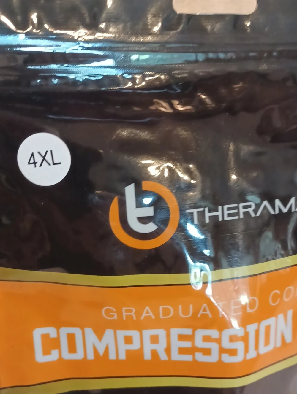 Graduand Copper Compression Socks - Black 20-30 MmHg Size 4xlarge